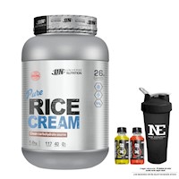 UNIVERSE NUTRITION PURE RICE CREAM 1.2 KG. COOKIE + SHAKER